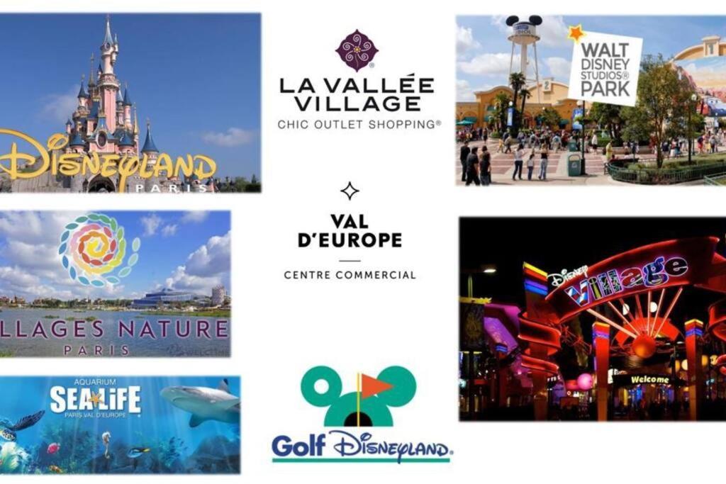 Disneyland Paris 70M² Face Parc, Place Ariane Serris Esterno foto